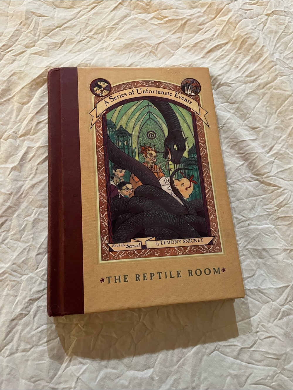 A Series of Unfortunate Events: The Reptile Room Hardcover by Lemony Snicket